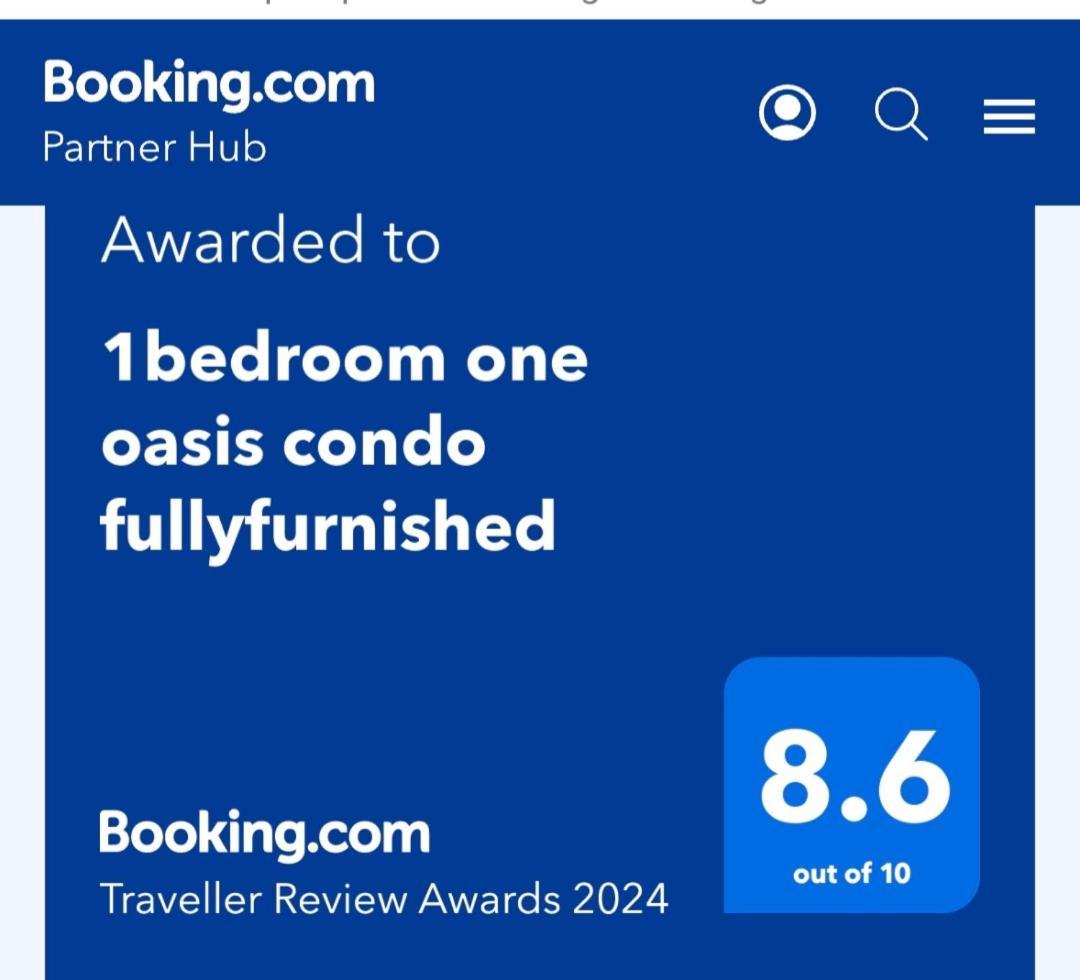 1Bedroom One Oasis Condo Fullyfurnished Davao City Eksteriør bilde